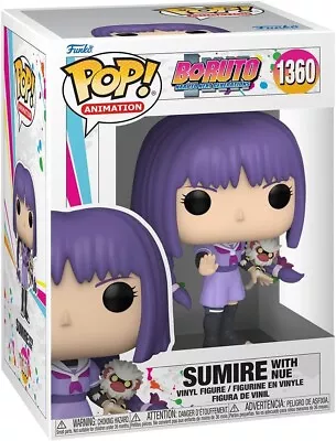 Buy Funko Pop! Naruto The Next Generation Sumire With Nue #1360 New In Box • 9.90£