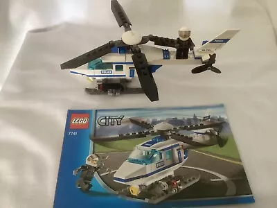 Buy LEGO CITY - Police Helicopter - 7741 - 94 Pieces - Ages 5-12  - Complete Set • 5£