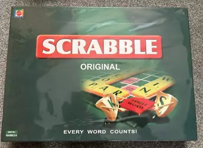 Buy Mattel Scrabble Original (51263) Rare And Hard To Find Now. 2003 NEW AND SEALED • 8£