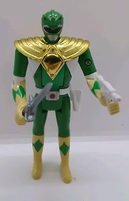 Buy Vintage Bandai 1993 Power Rangers Green Ranger Auto Morphin Flip Action Figure • 30£