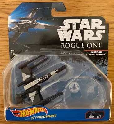 Buy Star Wars Rogue One Partisan X Wing Fighter Hot Wheels DYK03 New  • 19.99£