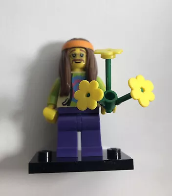Buy Lego Minifigure Series 7, Col07-11, Hippie With Stand And Accessories, Excellent • 4.99£