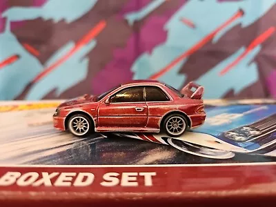 Buy WHEELSWAP HOT WHEELS SUBARU IMPREZA 22B Red Scratch Art Technique Combi Postage • 19.99£