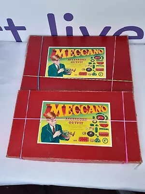 Buy Meccano X2 Accessory Outfit 4A  &  3A  Vintage Boxed Toy  Construction Sets • 8.99£