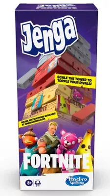 Buy Jenga Fortnite Game…hasbro Code: E9480. 2-4 Players…age 3+. Brand New In Box • 15£