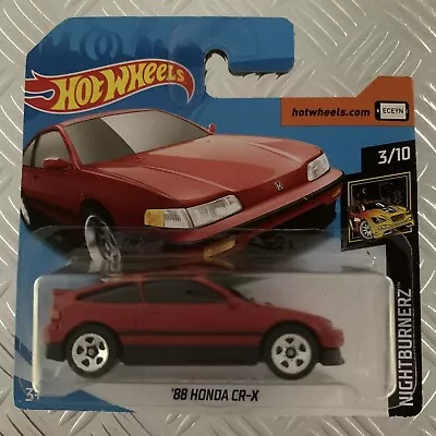 Buy Hot Wheels ‘88 Honda CR-X (Red) 1:64 Mattel Diecast JDM • 4£