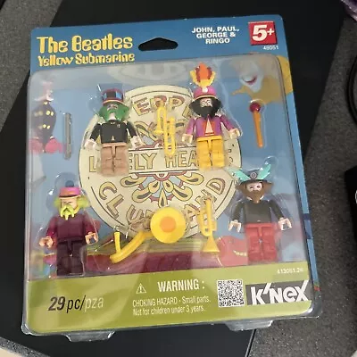 Buy K'Nex The Beatles Yellow Submarine Buildable Figures Brand New In Sealed • 20£