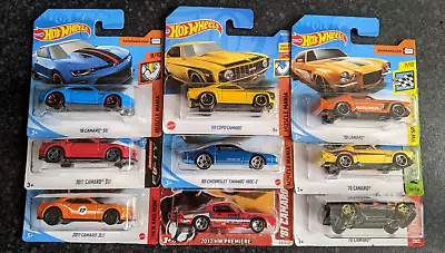 Buy Hot Wheels Chevrolet Camaro Bundle - COPO Camaro, ZL1, SS, IROC Z • 25£