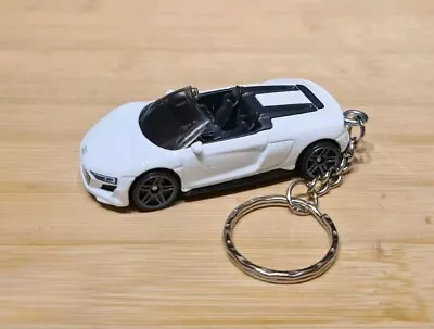 Buy 1/64 Diecast Model Car Keychain Keyring 2019 Audi R8 Spyder  • 11.99£