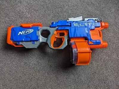 Buy NERF N-Strike Elite HyperFire Blaster No Bullets Included • 16.99£