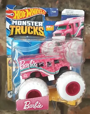 Buy Hot Wheels Monster Trucks Barbie Campervan 1:64 Scale New & Sealed • 12.50£