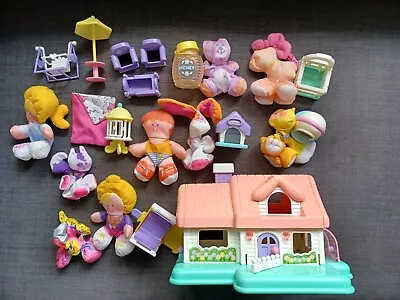 Buy Bundle Of Vintage 1980s Fisher Price Smooshees, Accessories And House (7230) • 49£