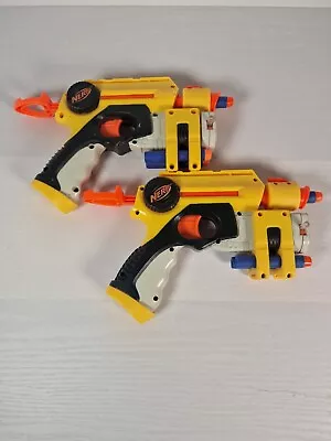 Buy Nerf N Strike Nite Finder EX-3 X2 With 6 Darts Tested And Working With Lasers • 9.99£