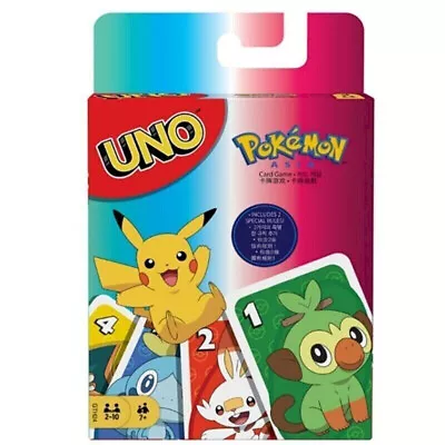 Buy UNO Pokemon Family Card Game By Mattel - UK Seller (Brand New Sealed) UK POST • 4.99£