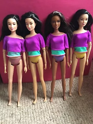 Buy Disney Princess And Barbie Made To Move Doll Hybrid Bundle • 26£