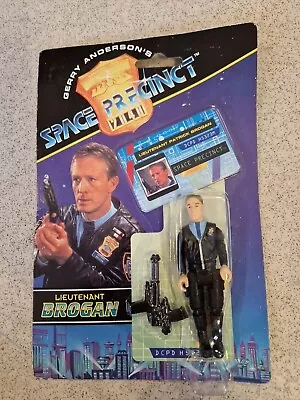 Buy Space Precinct 1994 Lieutenant Brogan 1 Carded Figure By Vivid , Gerry Anderson • 5£