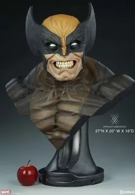 Buy Wolverine Limited Edition Sold Out Sideshow Life Size Deadpool Bust 1:1 Marvel • 595£