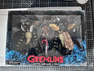 Buy NECA Gremlins Action Figure Christmas Carol Winter Scene Set - Pack Of 2  • 54£