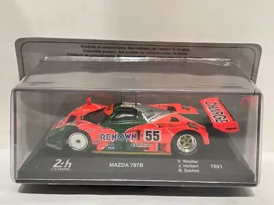 Buy Mazda 787B Weider Herbert Gachet 1991 24 Hours Le Mans 1:43 Altaya Modelcar • 11.99£