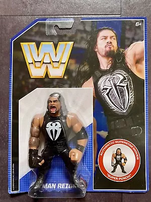 Buy NEW MOC WWE Mattel Retro Figure Series 1 Roman Reigns Includes Protective Case  • 110£