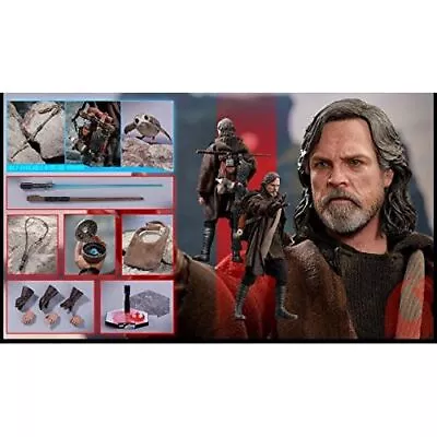 Buy MMS458 Hot Toys Star Wars The Last Jedi Luke Skywalker [Bonus Accessories] • 385£