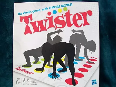 Buy Hasbro Twister Game - Complete With Spinner And Mat - Summer Holidays Fun • 7.99£