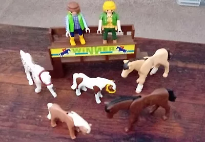 Buy Playmobil Horses Figures Equestrian Winners Stand • 4.99£