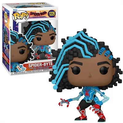 Buy Funko POP! Marvel Spider-Byte Across The Spider-Verse #1229 Vinyl Figure New • 15.99£