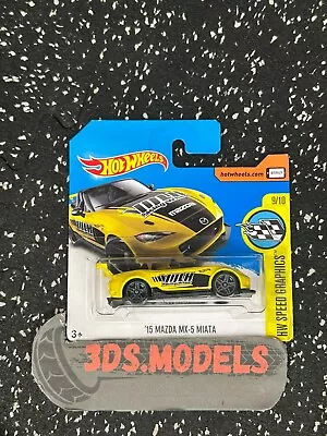 Buy MAZDA MX5 MIANTA YELLOW Hot Wheels 1:64 **COMBINE POSTAGE** • 3.25£