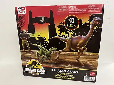Buy Jurassic Park - Dr. Alan Grant Action Figure W/ Tactical Claw Pack Sealed Un • 40£