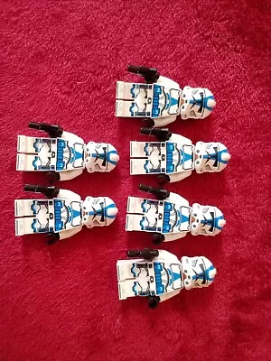 Buy Lego Star Wars 6X 501st Clone Officers  • 25£