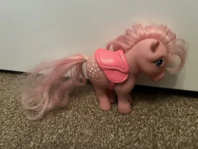 Buy Cotton Candy Earth Hasbro G1 1982 Vintage My Little Pony With Harness Rare • 9.99£