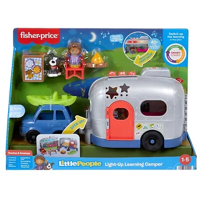 Buy Fisher Price Little People Light Up Learning Camper Playset With Lights & Sounds • 42.99£