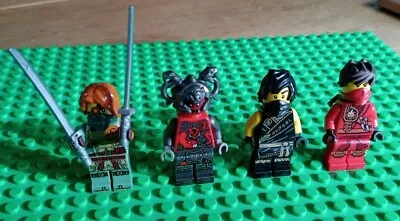 Buy Lego Ninjago Mini Figures X4 - Ronin, Tannin, Kai, Cole  • 2.99£