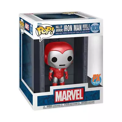 Buy Hall Of Armor: Iron Man Model 8 Silver Centurion Deluxe Funko Pop! Vinyl • 15£