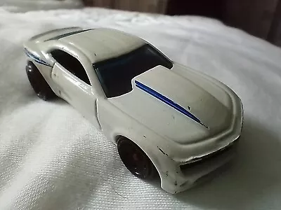 Buy Hot Wheels Diecast 2014 HW Workshop '14 Copo Camaro Car 229/250 - White • 1.99£