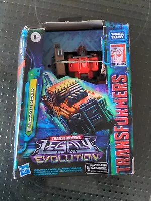Buy Transformers Legacy Evolution Scraphook Deluxe Class Action Figure New • 16£