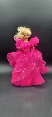 Buy 1990 Mattel Vintage Doll Happy Holiday Barbie Doll • 35.41£