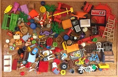 Buy Playmobil Miscellaneous Accessories Bundle Job Lot Vintage Furniture Key Seesaw • 12.75£