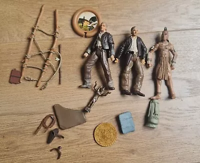 Buy Indiana Jones Figures X3 - Ugha Warrior + Accessories - Hasbro - 3.75  - • 9.95£