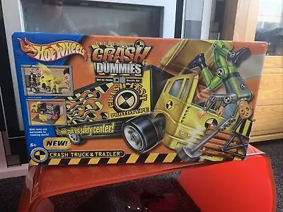 Buy Crash Test Dummies Crash Truck And Trailer Hot Wheels • 100£