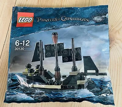 Buy LEGO Disney Pirates Of The Caribbean Mini Black Pearl Ship Polybag 30130 NEW • 5.50£