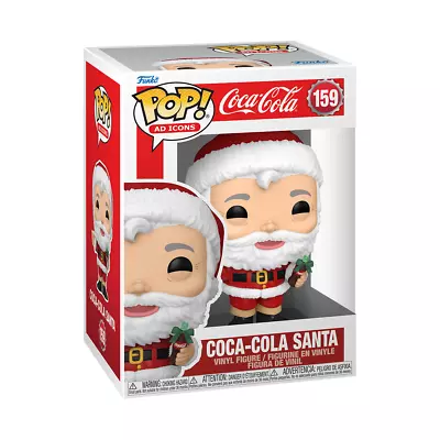 Buy Funko POP! Ad Icons Coca-Cola Santa 9.5 Cm Action Figure - 65588 • 13£