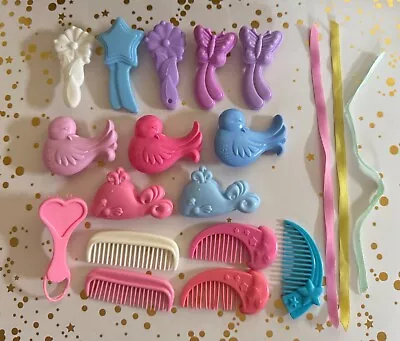 Buy My Little Pony G1 Vintage 1980s Ribbons, Brushes And Combs Accessories Lot • 4.20£