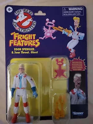 Buy The Real Ghostbusters Egon Spengler And Soar Throat Ghost 5'' Action Figure *NEW • 25£