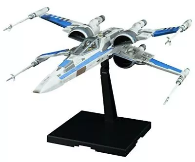Buy Bandai Star Wars Blue Squadron Resistance X-Wing Fighter The Last Jedi 1/72 • 44.59£