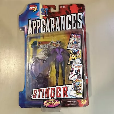 Buy Vintage Marvel 1st Appearances Stinger 5” Figure Toybiz Marvel Comics 1999 Moc • 14.99£