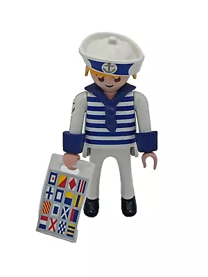 Buy Playmobil Sailor 9443 Series 14 Sailor To Cruise Ship Boat Captain • 11.12£