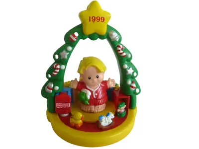 Buy Fisher Price Little People Christmas Morning 1999 Eddie 72747 New IN Box CHARITY • 19.99£