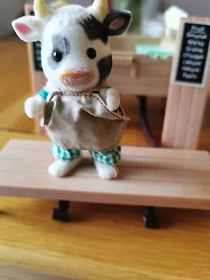 Buy Sylvanian Families Farmers Cart And Figure • 15£